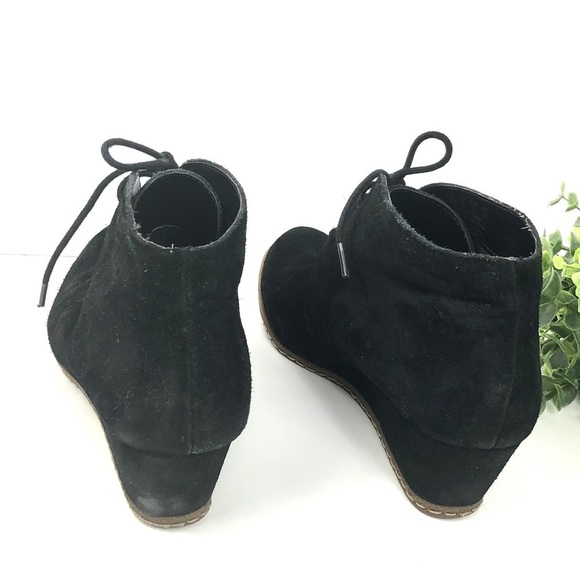 Franco Sarto Acquire - black Suede Booties size 7.5 - Picture 7 of 8